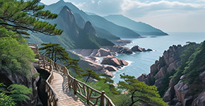 A4線(xiàn)《婺裏望山(shān)》望仙谷、醉美篁嶺-鮮花(huā)小(xiǎo)鎮、